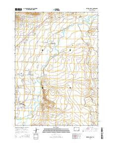 Riverton East Wyoming Current topographic map, 1:24000 scale, 7.5 X 7.5 Minute, Year 2015