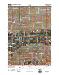 Riverton NE Wyoming Historical topographic map, 1:24000 scale, 7.5 X 7.5 Minute, Year 2012