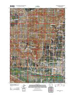 Riverton West Wyoming Historical topographic map, 1:24000 scale, 7.5 X 7.5 Minute, Year 2012