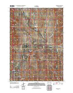 Riverview Wyoming Historical topographic map, 1:24000 scale, 7.5 X 7.5 Minute, Year 2012
