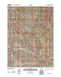 Roberson Creek Wyoming Historical topographic map, 1:24000 scale, 7.5 X 7.5 Minute, Year 2012