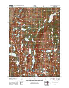 Roberts Mountain Wyoming Historical topographic map, 1:24000 scale, 7.5 X 7.5 Minute, Year 2012