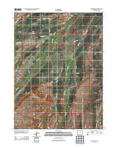 Robertson Wyoming Historical topographic map, 1:24000 scale, 7.5 X 7.5 Minute, Year 2012