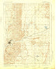 Rock Springs Wyoming Historical topographic map, 1:62500 scale, 15 X 15 Minute, Year 1910