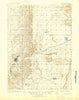 Rock Springs Wyoming Historical topographic map, 1:62500 scale, 15 X 15 Minute, Year 1910