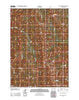 Rock Lake Peak Wyoming Historical topographic map, 1:24000 scale, 7.5 X 7.5 Minute, Year 2012
