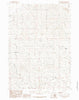 Rocky Butte Gulch Wyoming Historical topographic map, 1:24000 scale, 7.5 X 7.5 Minute, Year 1984