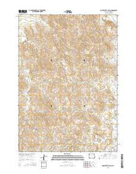 Rocky Butte Gulch Wyoming Current topographic map, 1:24000 scale, 7.5 X 7.5 Minute, Year 2015
