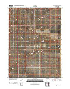 Rocky Hollow Wyoming Historical topographic map, 1:24000 scale, 7.5 X 7.5 Minute, Year 2012