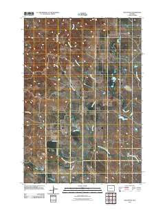 Rockypoint Wyoming Historical topographic map, 1:24000 scale, 7.5 X 7.5 Minute, Year 2011