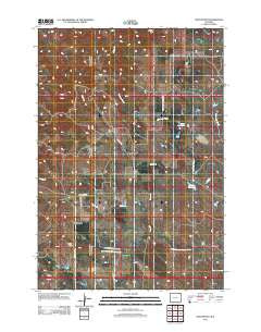Rockypoint Wyoming Historical topographic map, 1:24000 scale, 7.5 X 7.5 Minute, Year 2012