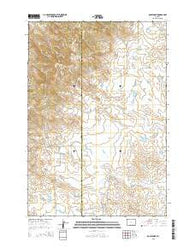 Rockypoint Wyoming Current topographic map, 1:24000 scale, 7.5 X 7.5 Minute, Year 2015