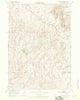 Rolling Pin Ranch Wyoming Historical topographic map, 1:24000 scale, 7.5 X 7.5 Minute, Year 1953