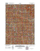 Rolling Pin Ranch Wyoming Historical topographic map, 1:24000 scale, 7.5 X 7.5 Minute, Year 2012