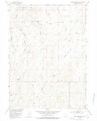 Rongis Reservoir SE Wyoming Historical topographic map, 1:24000 scale, 7.5 X 7.5 Minute, Year 1952