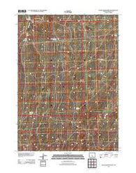 Rongis Reservoir SE Wyoming Historical topographic map, 1:24000 scale, 7.5 X 7.5 Minute, Year 2012