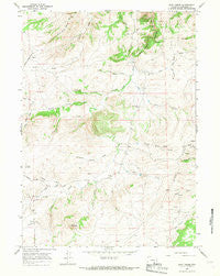Root Creek Wyoming Historical topographic map, 1:24000 scale, 7.5 X 7.5 Minute, Year 1964
