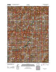 Root Creek Wyoming Historical topographic map, 1:24000 scale, 7.5 X 7.5 Minute, Year 2012