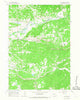 Rosies Ridge Wyoming Historical topographic map, 1:24000 scale, 7.5 X 7.5 Minute, Year 1965