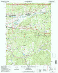 Rosies Ridge Wyoming Historical topographic map, 1:24000 scale, 7.5 X 7.5 Minute, Year 1996