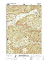 Rosies Ridge Wyoming Current topographic map, 1:24000 scale, 7.5 X 7.5 Minute, Year 2015