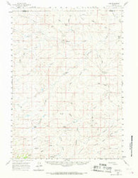 Ross Wyoming Historical topographic map, 1:62500 scale, 15 X 15 Minute, Year 1960