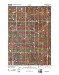 Rough Creek Wyoming Historical topographic map, 1:24000 scale, 7.5 X 7.5 Minute, Year 2012