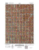 Rough Creek Wyoming Historical topographic map, 1:24000 scale, 7.5 X 7.5 Minute, Year 2012