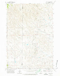 Rozet NE Wyoming Historical topographic map, 1:24000 scale, 7.5 X 7.5 Minute, Year 1971