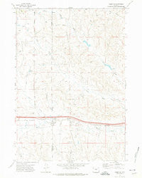 Rozet SE Wyoming Historical topographic map, 1:24000 scale, 7.5 X 7.5 Minute, Year 1971