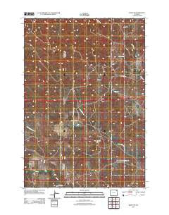 Rozet NE Wyoming Historical topographic map, 1:24000 scale, 7.5 X 7.5 Minute, Year 2012