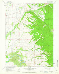 Ryan Park Wyoming Historical topographic map, 1:24000 scale, 7.5 X 7.5 Minute, Year 1961