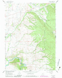 Ryan Park Wyoming Historical topographic map, 1:24000 scale, 7.5 X 7.5 Minute, Year 1961