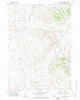 Saddle Horse Butte Wyoming Historical topographic map, 1:24000 scale, 7.5 X 7.5 Minute, Year 1971