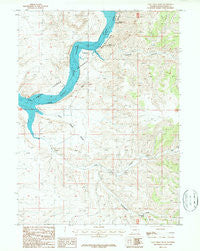 Sage Creek Basin Wyoming Historical topographic map, 1:24000 scale, 7.5 X 7.5 Minute, Year 1987