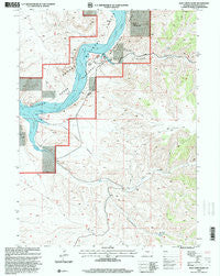 Sage Creek Basin Wyoming Historical topographic map, 1:24000 scale, 7.5 X 7.5 Minute, Year 1996