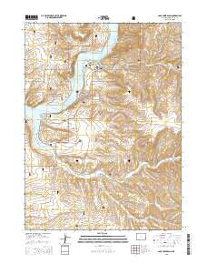 Sage Creek Basin Wyoming Current topographic map, 1:24000 scale, 7.5 X 7.5 Minute, Year 2015