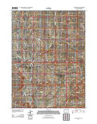 Salazar Butte Wyoming Historical topographic map, 1:24000 scale, 7.5 X 7.5 Minute, Year 2012