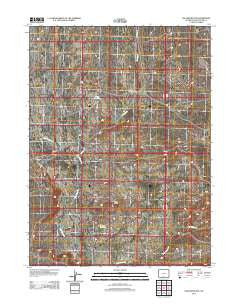 Salazar Butte Wyoming Historical topographic map, 1:24000 scale, 7.5 X 7.5 Minute, Year 2012