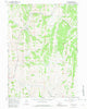 Salt Flat Wyoming Historical topographic map, 1:24000 scale, 7.5 X 7.5 Minute, Year 1967