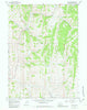 Salt Flat Wyoming Historical topographic map, 1:24000 scale, 7.5 X 7.5 Minute, Year 1967