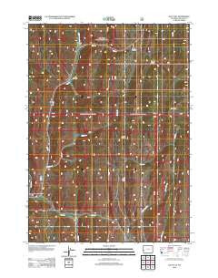 Salt Flat Wyoming Historical topographic map, 1:24000 scale, 7.5 X 7.5 Minute, Year 2012