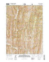Salt Flat Wyoming Current topographic map, 1:24000 scale, 7.5 X 7.5 Minute, Year 2015