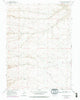 Sand Butte Rim SE Wyoming Historical topographic map, 1:24000 scale, 7.5 X 7.5 Minute, Year 1968