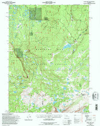 Sand Lake Wyoming Historical topographic map, 1:24000 scale, 7.5 X 7.5 Minute, Year 1992