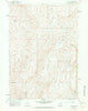 Sand Point Wyoming Historical topographic map, 1:24000 scale, 7.5 X 7.5 Minute, Year 1966