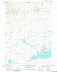 Sanford Ranch Wyoming Historical topographic map, 1:24000 scale, 7.5 X 7.5 Minute, Year 1959