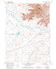 Savage Peak Wyoming Historical topographic map, 1:24000 scale, 7.5 X 7.5 Minute, Year 1951