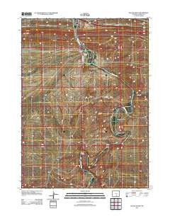 Savage Ranch Wyoming Historical topographic map, 1:24000 scale, 7.5 X 7.5 Minute, Year 2012