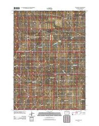 Savageton Wyoming Historical topographic map, 1:24000 scale, 7.5 X 7.5 Minute, Year 2012